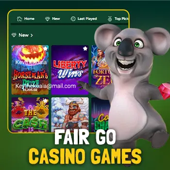 Fair Go Casino games